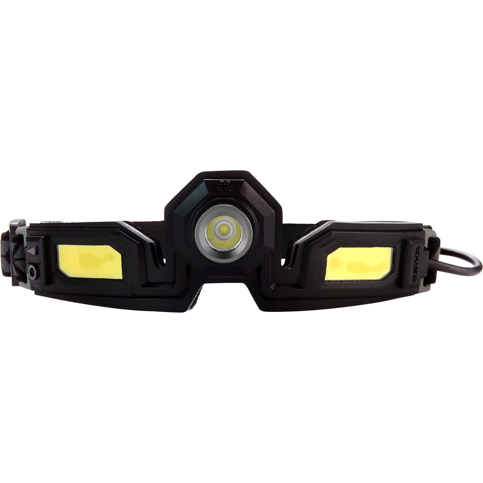 STKR Concepts Flexit LED Headlamp Pro - 650 Lumens, 240° Flood Lighting, Rechargeable, Model# 00387